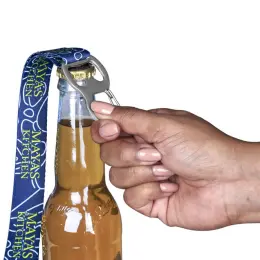 Altitude Zava Bottle Opener Lanyard Display